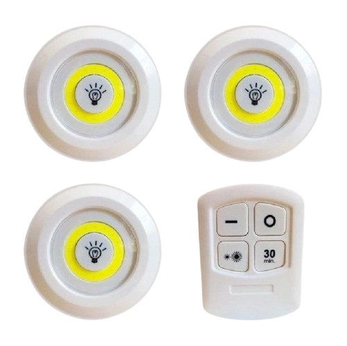 Multi-Function Remote Control Set 3 LED Light and remote  (T25202)