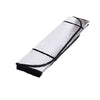 Metallic Foldable Reflective Sun Shade 130x60 cm Universal Car Windshield Protector (T20050) - Alqamarshop