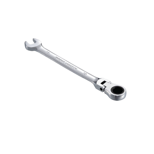 10mm Flexible Head Ratcheting Combination  Wrench – Chrome Vanadium Mirror Finish Spanner