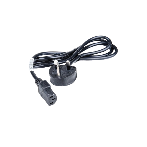 UK BS1363 to IEC C13 Power Cable – 2M Kettle Lead