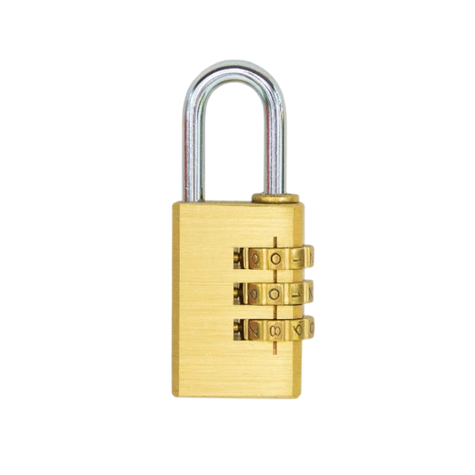 Heavy-Duty Brass Number Padlock | Big Size | Art No. 04E | Secure & Durable Lock