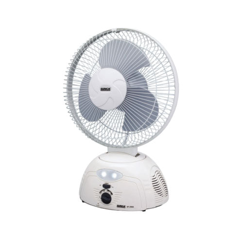Nevica NV-298EFL 10-Inch RechargeableAC/DC Fan with LED Light (T26308) - Alqamarshop