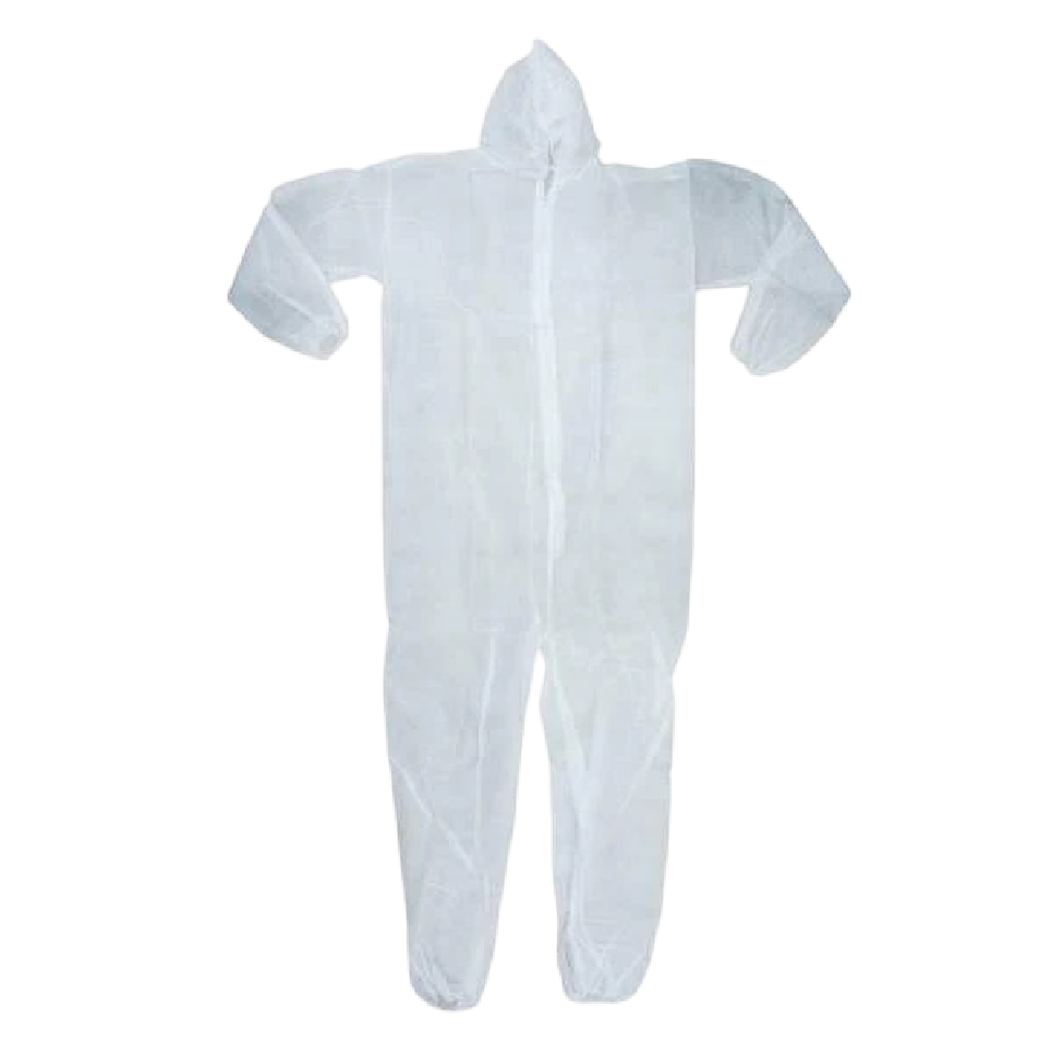Hunter Disposable Coverall | Size L | Protective Suit for Safety & Hygiene
