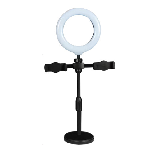 Premium Desktop Ring Light with Adjustable Phone Holder (T27053)