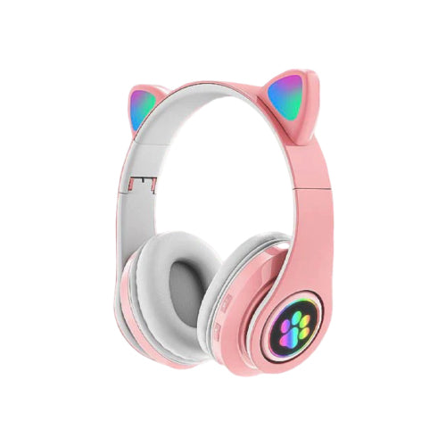 Foldable Cute Cat Bluetooth Stereo Headphones (SN) - Alqamarshop