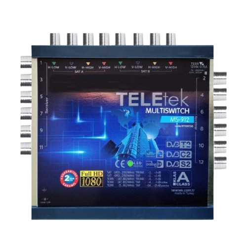 TeleTek Multiswitch MS-912 (T20804) - Alqamarshop