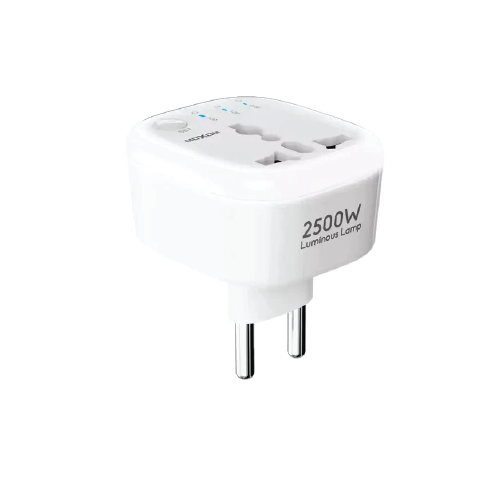 MOXOM Universal Travel Multi-Port USB Wall Charger – 10A EU Plug with Timer