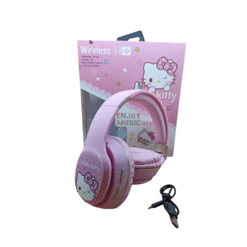 Hello Kitty P10 Bluetooth Over-Ear Headphones (SN) - Alqamarshop