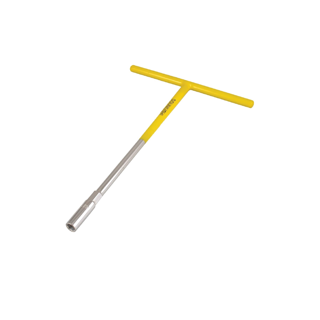 Pro-EXCEL 6mm T-Handle Socket Wrench –  Heavy-Duty CR-V T-Type Spanner