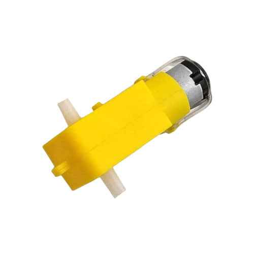 DC Gear Motor Dual Shaft 100RPM High Torque Electric Motor for DIY and Robotics Projects (T27738)