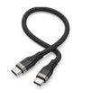 Pukka P-Cordcc Metal Braided USB to Type-C Cable –  1 Meter Fast Charging & Data Sync