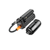 HOCO DPH05 Cool 5-in-1 Multifunctional Vacuum  Cleaner & Air Pump-Portable Inflator, Blower & LED Light