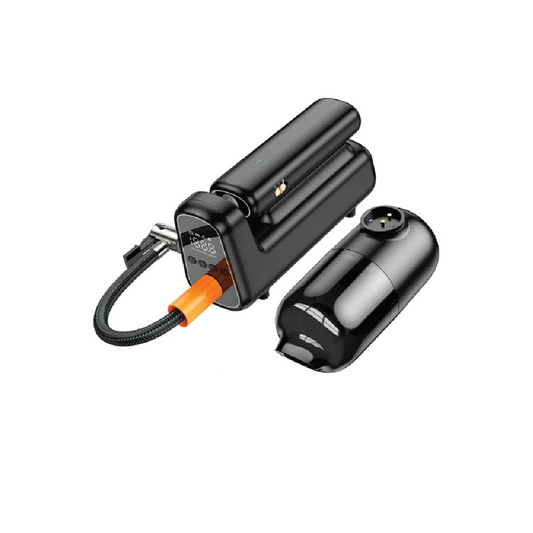HOCO DPH05 Cool 5-in-1 Multifunctional Vacuum  Cleaner & Air Pump-Portable Inflator, Blower & LED Light