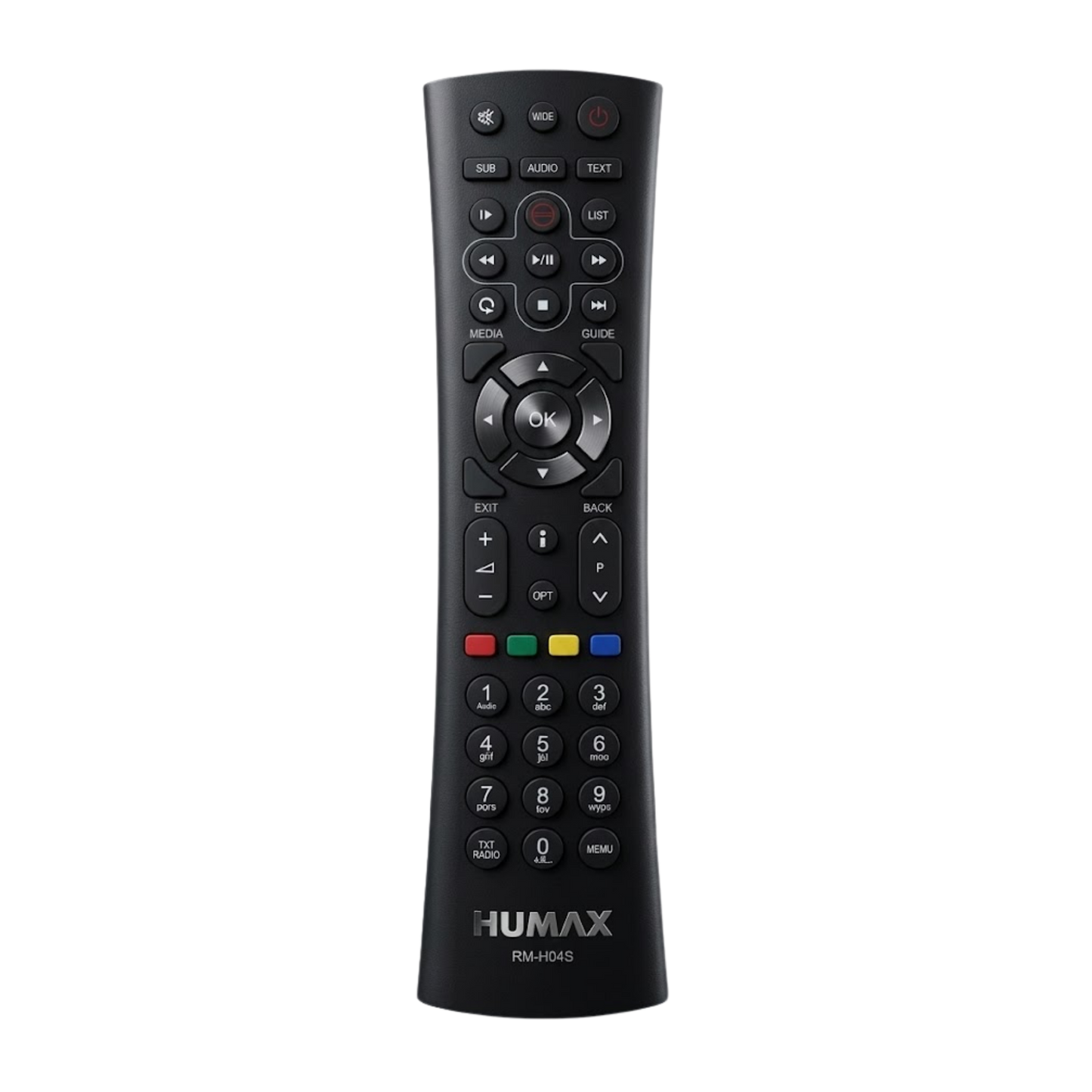 Humax Replacement Remote Control Fully Suitable for HD Nano and HD-Fox Devices RM-H04S