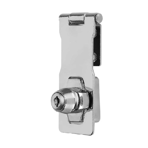 Safeway 4-Inch Hasps Lock MS 531707 Heavy-Duty Chrome Finish