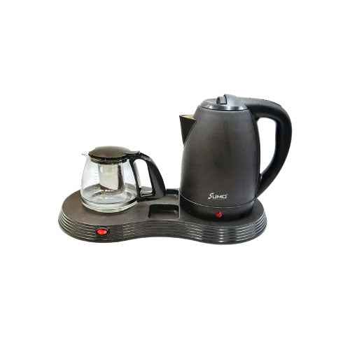 Sumo Electric Kettle SM-933 Fast Boil Tea Maker 2.0L and 1.0L Dual Capacity Stainless Steel Body