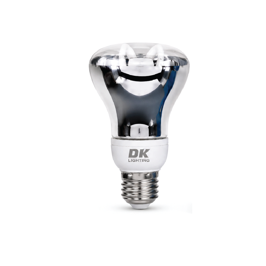 DK Lighting R63 16W Energy Saving Reflector Lamp  – Daylight 6500K E27 CFL Bulb 220-250V