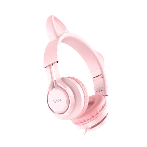 HOCO W36 Wireless Headphones with Cat Ear Design (SN) - Alqamarshop