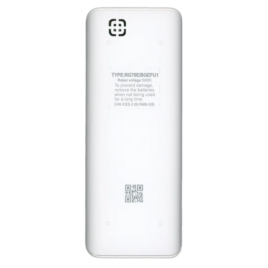 Midea RG70E/BGEFU1 Air Conditioner Replacement Remote Control