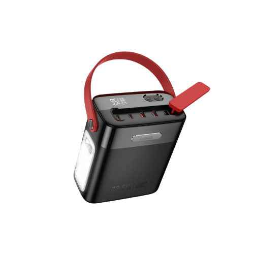HOCO J143 Power Station 80000mAh 22.5W Fast Charging Power Bank with LED Desk Lamp and Display (SN)