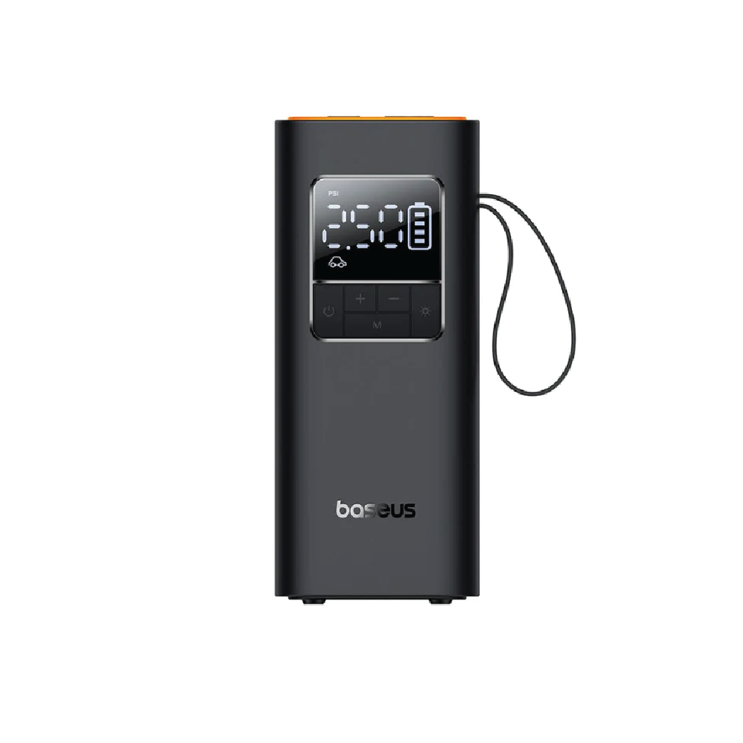 Baseus Super Mini Wireless Car Inflator – Portable  Rechargeable Air Compressor with LED Display