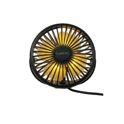 Earldom ET-F10 Mini Car Ventilator – 12V Compact Air Circulator