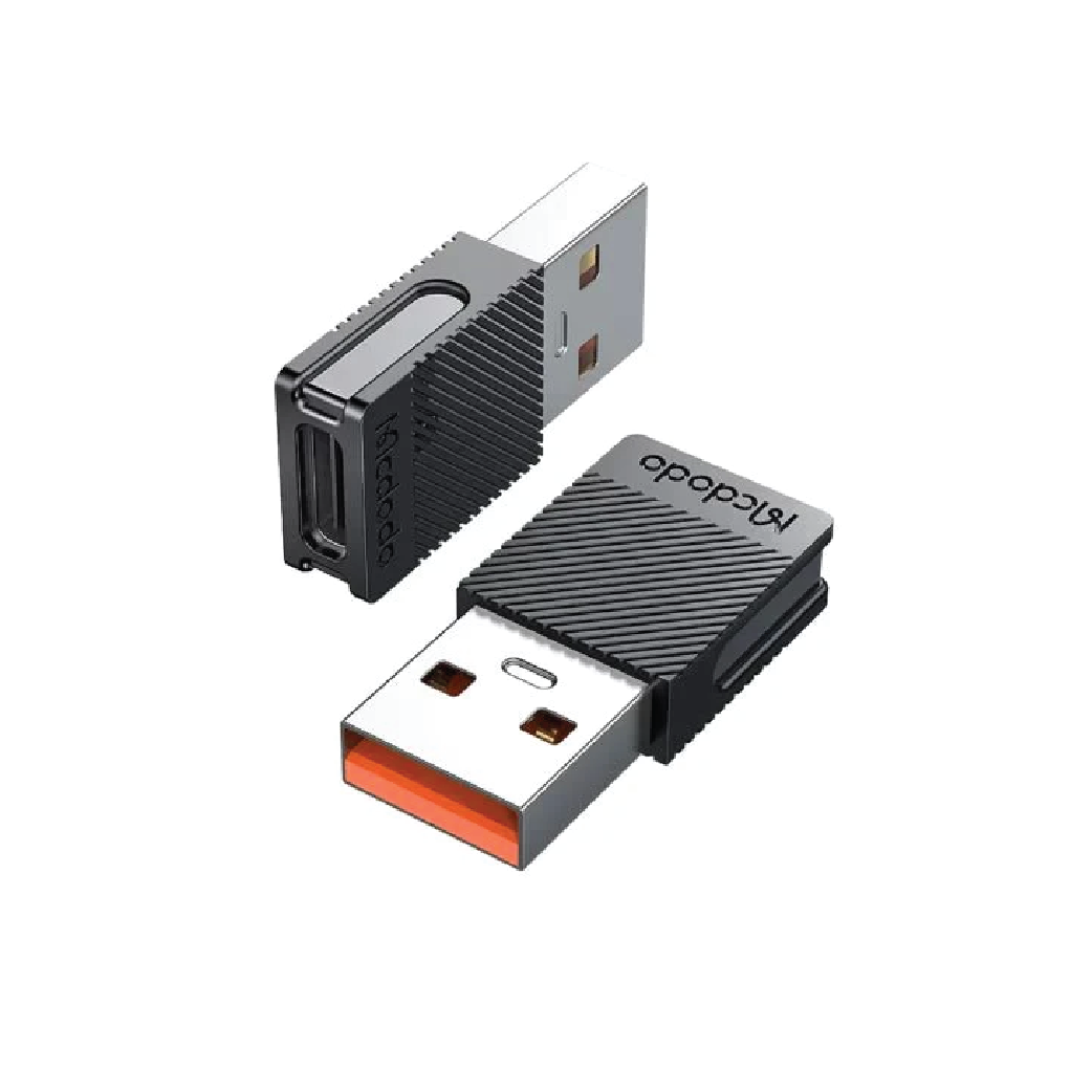 Mcdodo OT-6970 Type-C to USB-A 2.0 Converter –  5A Fast Charging & Data Transfer Adapter