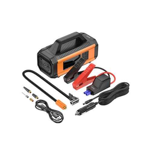 Hoco QS2 Jump Starter with Air Pump 8000mAh Portable Car Booster Multi-Function Power Bank