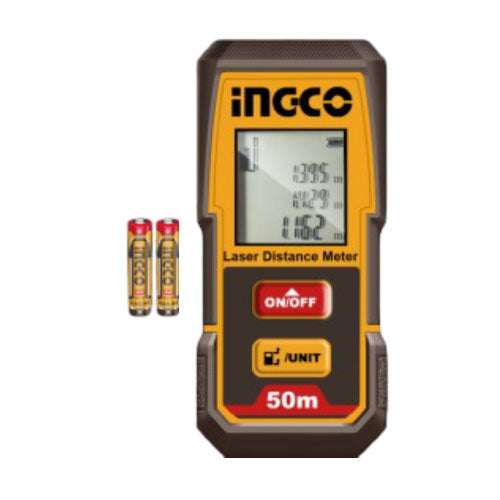 Ingco Laser Distance Meter 50m Precision Measuring Tool (T27477) - Alqamarshop