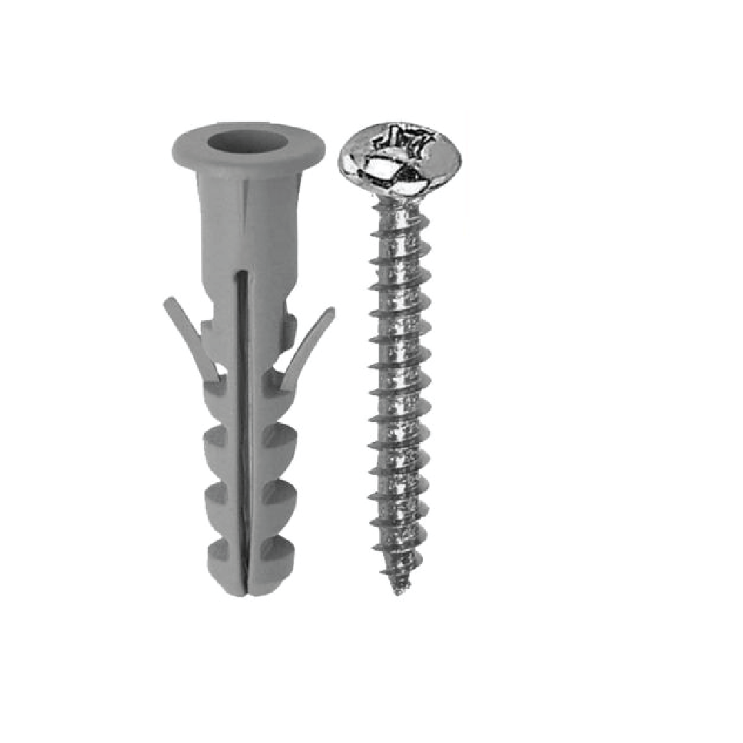 T15745 12mm Expansion Nails with Screw –  Heavy-Duty Anchor Fastener Set