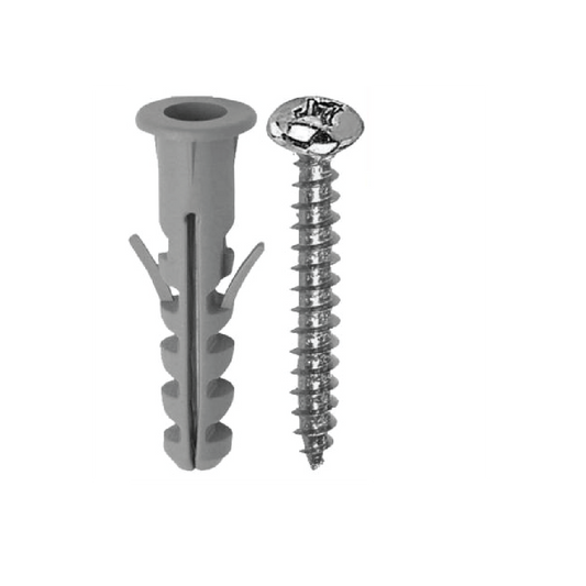 T15745 12mm Expansion Nails with Screw –  Heavy-Duty Anchor Fastener Set