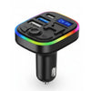 Topopso Car FM Player & Charger TPS-D20 – 30W  Fast Charging (12–24V)