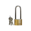 Long Shackle Padlock 75mm L267 Heavy Duty Security Lock with 3 Keys - Alqamarshop
