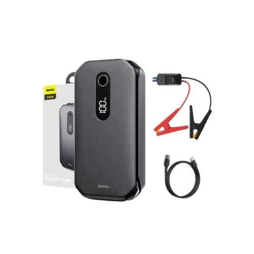 Baseus Super Energy Pro 12000mAh Car Starter andPower Bank - 1000A, USB, Black C00245800U03-Z1 (SN)