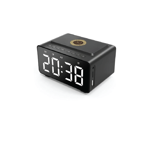 Telawah SQ-808 Digital Quran Speaker & Azan Clock – LED Display with Alarm