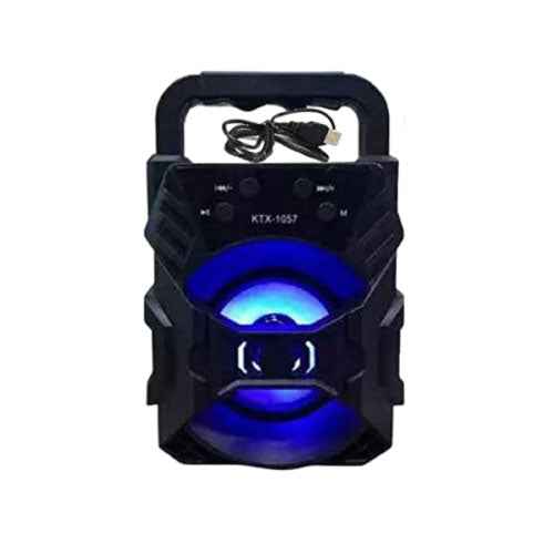 NEH Portable Bluetooth Speaker NHS-BW524  3 Inch Wireless Speaker with Deep Bass and LED Lights