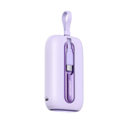 Joyroom JR-L012 Mini 10000mAh Power BankDual Cables, 22.5W Fast Charging (SN)\