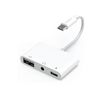 Earldom ET-OT63 3-in-1 Type-C Audio Adapter –  Multi-Function USB-C Audio & Charging Converter