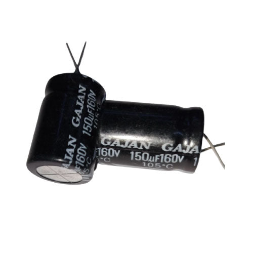1 PC Electrolytic Capacitors – 150μF 160V, 105°C High-Temperature Rated Components - Alqamarshop