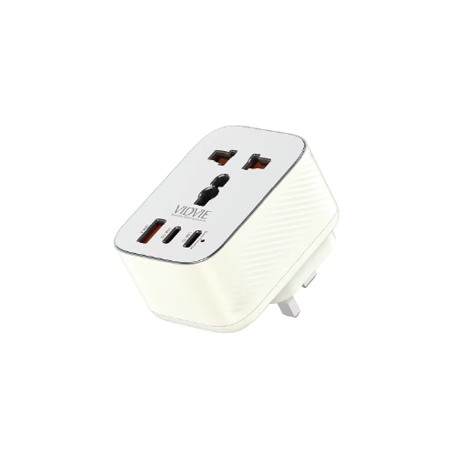 VIDVIE XL-PSB05 GaN 20W Travel Adapter with Dual USB-C & USB-A Fast Charging