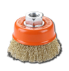 SOMAFIX Crimped Wire Cup Brush 3" x 14mm – Durable & Efficient Cleaning - Alqamarshop