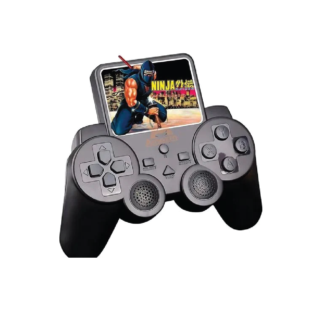 S10 Portable Handheld Gaming Console – 2.4"  Display with 520 Built-in Classic Games (Black)