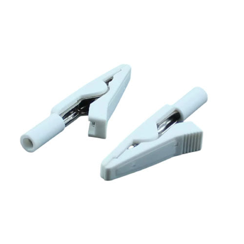 White Plastic Clip – Multipurpose Fastening Clip for Cables, Papers, and Light Fixtures
