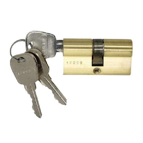 Tiseo 60mm Gold Cylinder Lock Durable, Secure and Smooth Operation (T26521)
