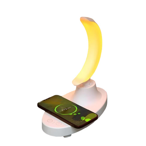 LED Wireless Music Atmosphere Lamp  Color Changing Light with Bluetooth Speaker (T25881)