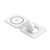 Vidvie WLC1409 2-in-1 Folding Magnetic Wireless Charger 15W Fast Charging (T23410) - Alqamarshop