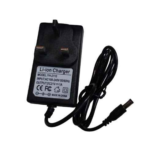Li-Ion Charger Adapter YH-2110 21V 1A, 3-Pin (T23875)