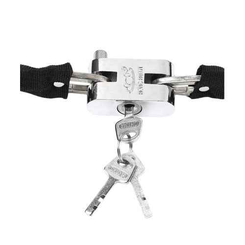 Goldfinch Chain Lock for Bicycle Heavy-Duty Anti-Theft Bike Lock with Secure Key System (T27666)