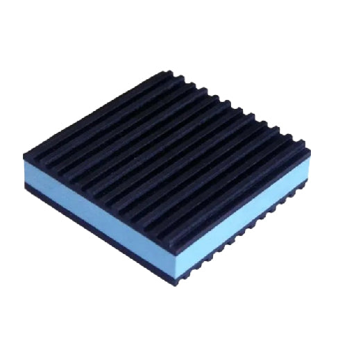 Anti-Vibration Rubber Pad 4x4" Shock Absorbing and Noise Reducing Support (T27424)