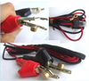 1 Set Phone test cable RJ11 CORD Bed Nails Piercing Clip Cord GENE Alligator clip - Alqamarshop